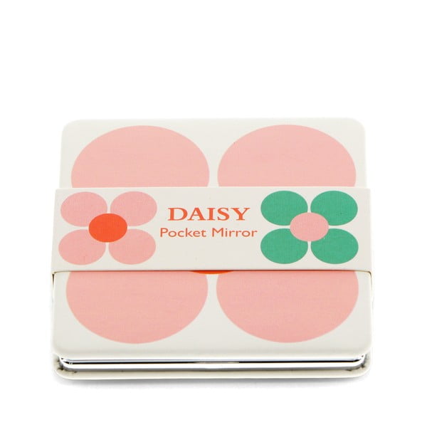 Specchio per make-up con ingrandimento 7x7 cm Daisy – Rex London-image-3
