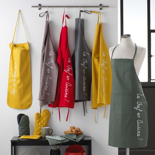 Grembiule in cotone Cuistot - douceur d'intérieur-image-3