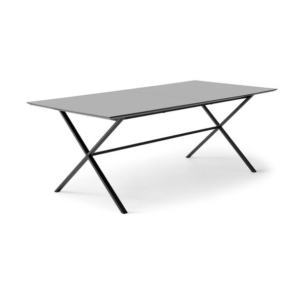 Tavolo da pranzo pieghevole antracite 100x210 cm Meza - Hammel Furniture