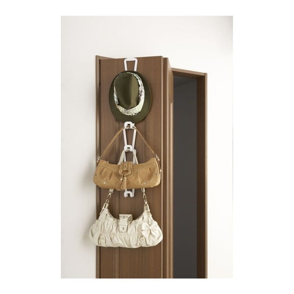 Appendiabiti Kanazawa bianco con 6 ganci Joint - YAMAZAKI-image-3