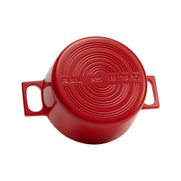 Casseruola in ghisa con coperchio incluso adatta all'induzione 5,5 l Mattia 3.0 – FABINI-image-2
