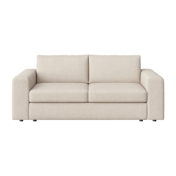Divano beige rivestito in velluto 218 cm Baga – Rodier