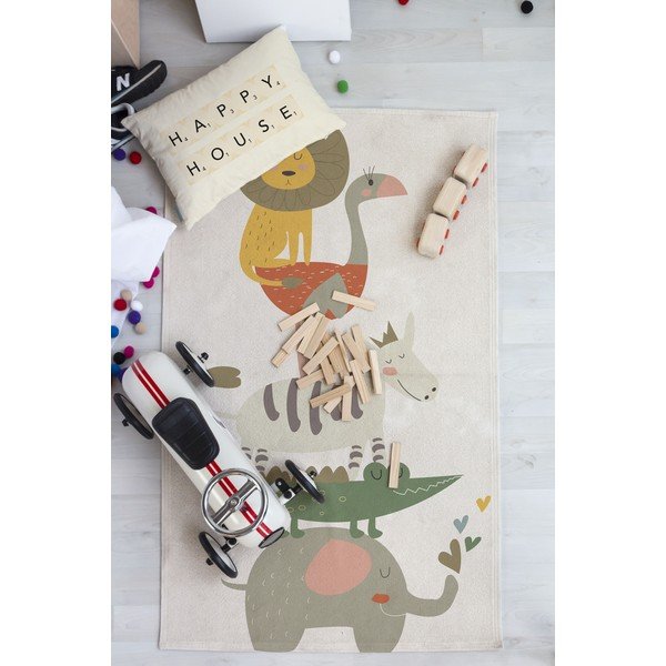 Tappeto per bambini , 195 x 135 cm Love Animals - Little Nice Things-image-1