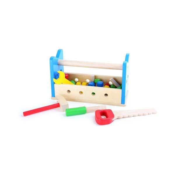 Set di attrezzi giocattolo in legno - Legler-image-2