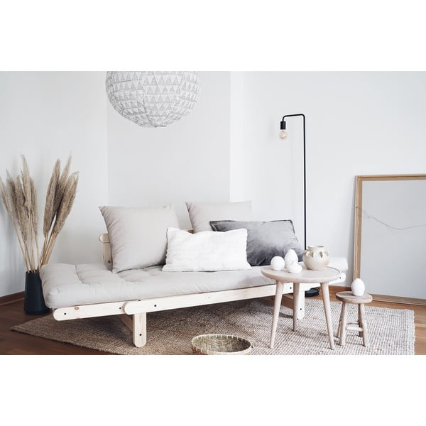 Divano variabile Bianco/Giallo Beat - Karup Design-image-1