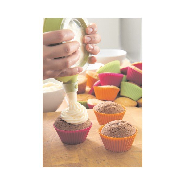 Set di 6 teglie per muffin in silicone colorato, ⌀ 7 cm - Lékué-image-2