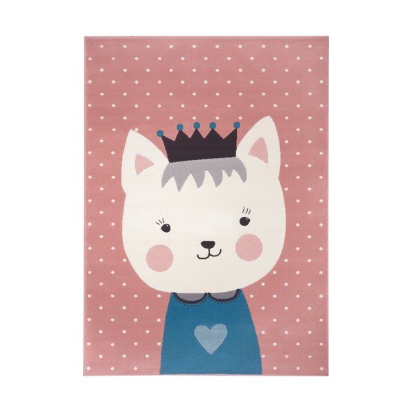 Tappeto rosa per bambini Adventures , 160 x 220 cm Kitty Bonny - Hanse Home