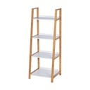 Scaffale da bagno in bambù con 4 ripiani Finja - Wenko