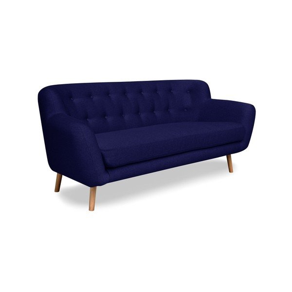 Divano blu scuro Cosmopolitan design , 192 cm London - Cosmopolitan Design-image-2