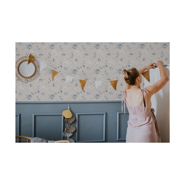 Carta da parati per bambini 50 cm x 280 cm Fish - Dekornik-image-3