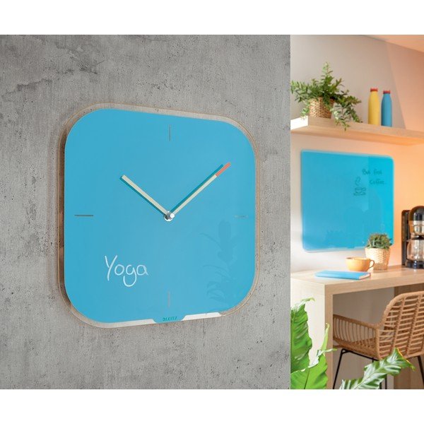 Orologio da parete blu Cosy - Leitz-image-1