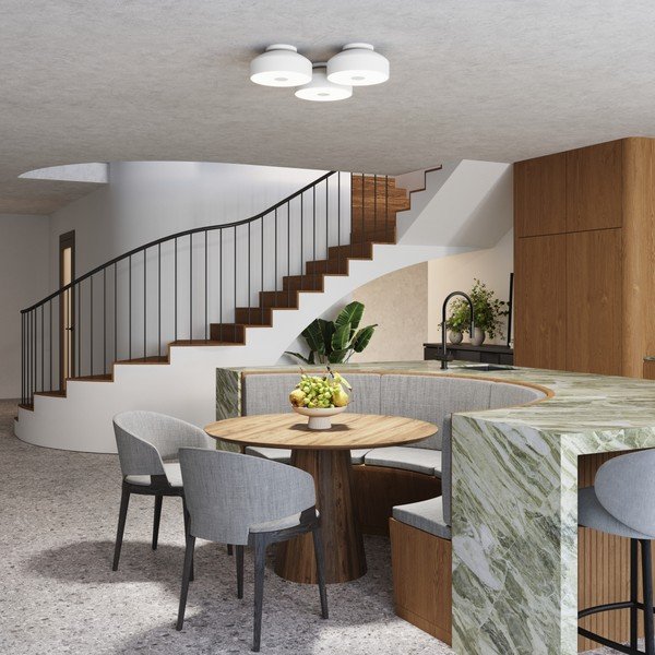 Plafoniera bianca Omiq – Sollux-image-3