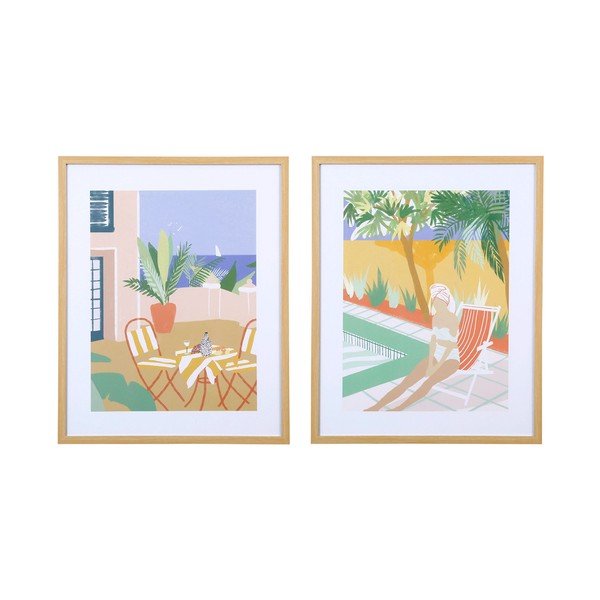 Set di poster in cornice 2 pezzi 42x52 cm Gallery - Sema
