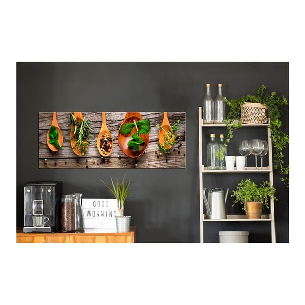 Immagine su tela, 30 x 80 cm Glasspik Kitchen Wooden Spoons - Styler-image-2