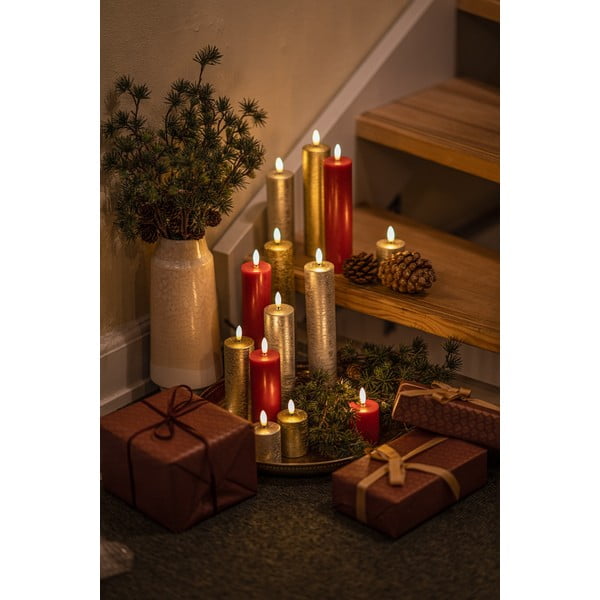 Candela a LED (altezza totale 20 cm) Sille – Sirius-image-3