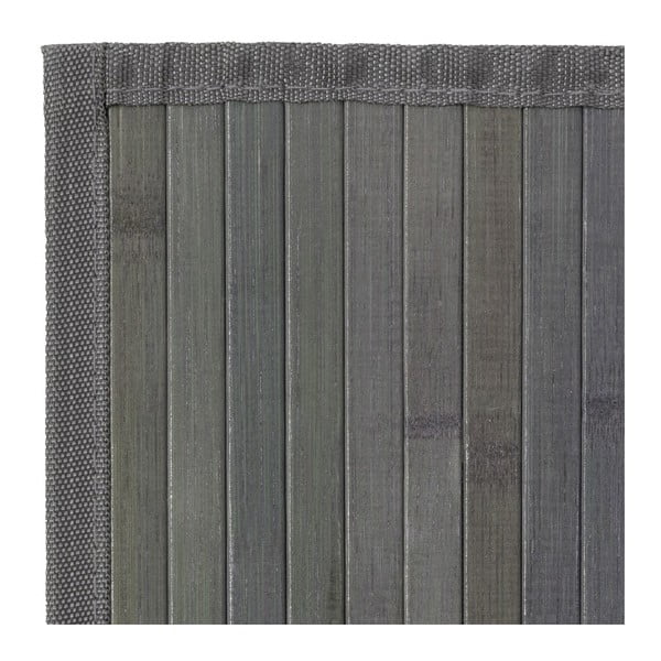 Tappeto in bambù grigio-verde 60x90 cm - Casa Selección-image-1