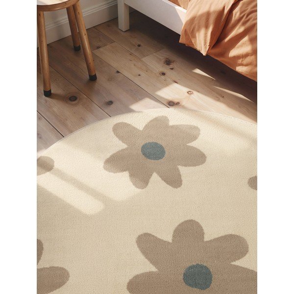 Tappeto per bambini beige ø160 cm Bloomy – Hanse Home-image-2
