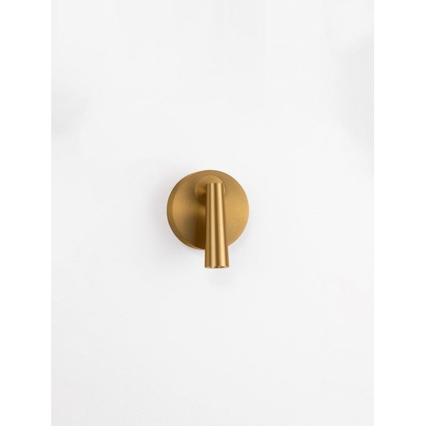 Faretto LED oro opaco in alluminio con struttura flessibile 7x10 cm Tico – Nova Luce-image-4