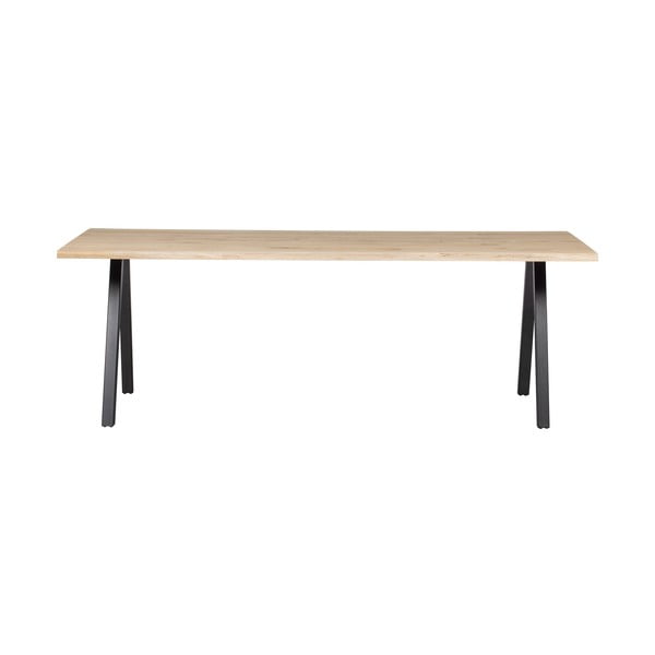 Tavolo da pranzo con piano in rovere , 199 x 90 cm Tablo - WOOOD