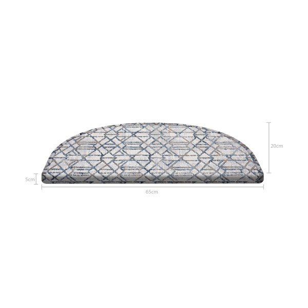 Gradini grigi in set da 16 pezzi 65x20 cm Cottage Warmth - Vitaus-image-4