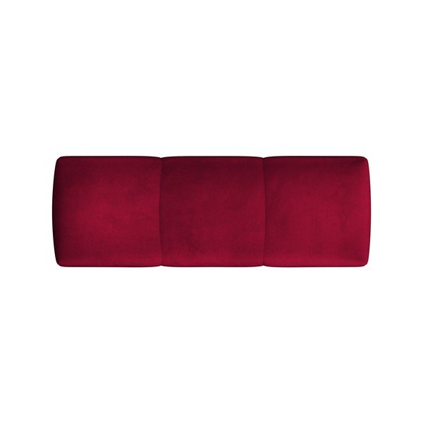 Bracciolo in velluto rosso per divano componibile Rome Velvet - Cosmopolitan Design-image-2