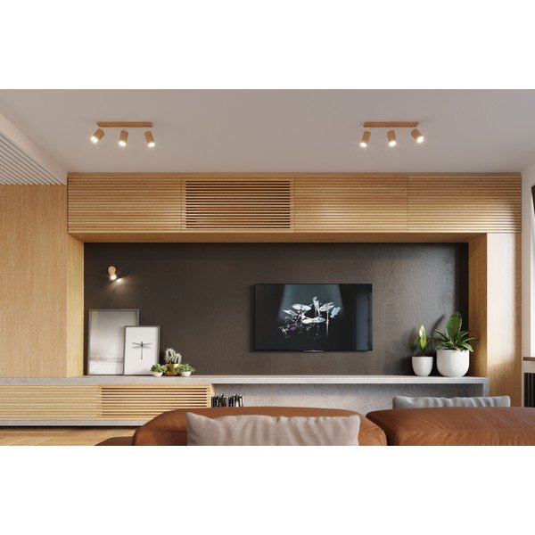 Faretto di colore naturale ø 6 cm Ludwik – Sollux-image-3