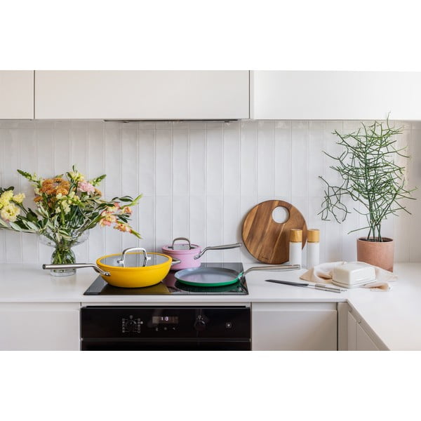 Pentola con coperchio incluso/con superficie in ceramica adatta all'induzione 1,3 l Meda 3.0 – FABINI-image-4