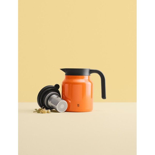 Caraffa termica arancione in acciaio inox 900 ml Therm-It – RIG-TIG-image-1