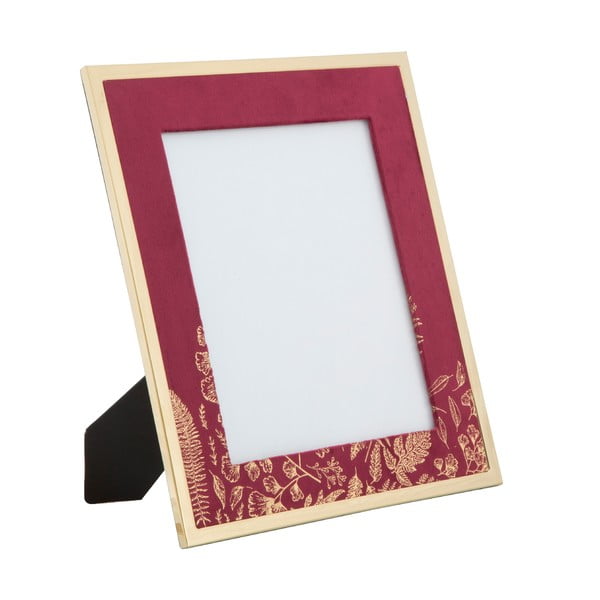 Cornice da tavolo rosso vino Glam, 20 x 25 cm - Mauro Ferretti