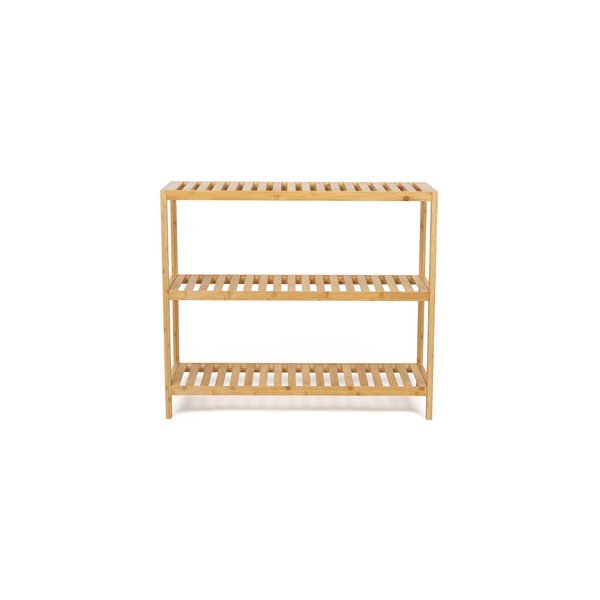 Scaffale per il bagno di colore naturale in bambù 69x60 cm Skaren – Bonami Essentials-image-2