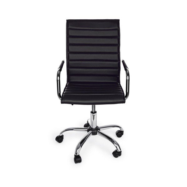 Sedia da ufficio nera in similpelle Perth – Yes Everyday-image-2