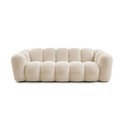 Divano beige con rivestimento in bouclé 232 cm Hippolyte – Bobochic Paris
