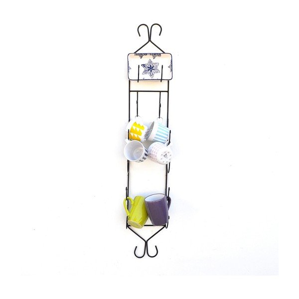 Organizzatore da cucina in metallo - Wallity-image-2