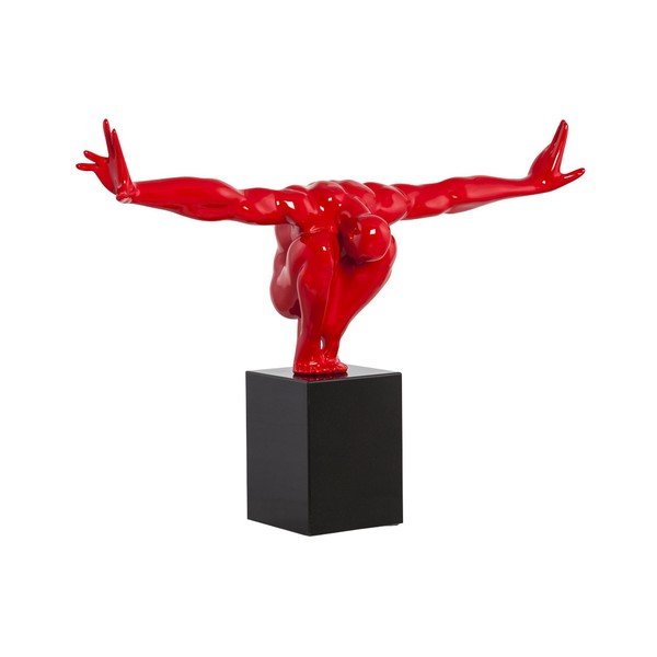 Statua decorativa rossa Immersione - Kokoon