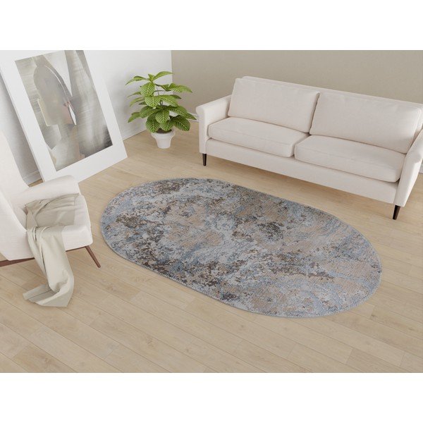 Tappeto lavabile marrone chiaro 120x180 cm - Vitaus-image-1