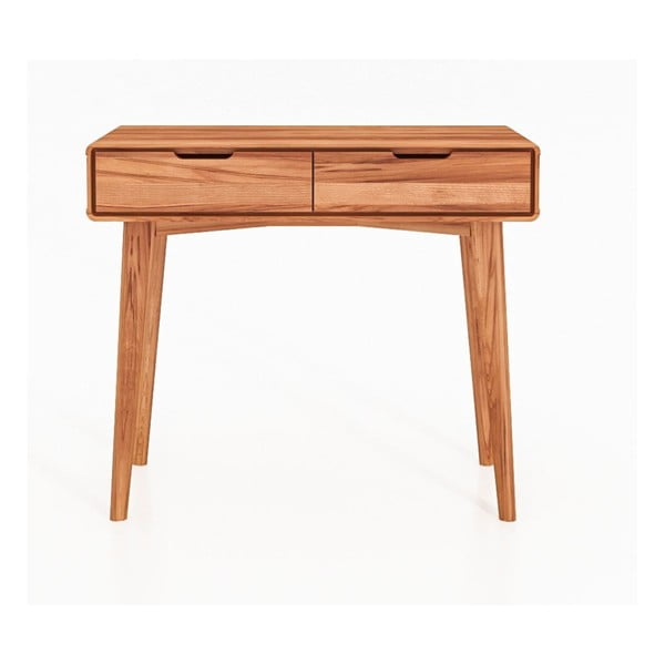 Tavolino da toilette in faggio 90x40 cm Greg - The Beds-image-2