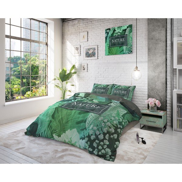 Biancheria da letto singola in cotone Organic Nature, 140 x 200/220 cm - Pure Cotton-image-3
