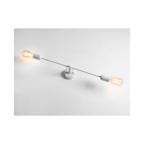 Lampada da parete bianca per 2 lampadine Custom Form , larghezza 60 cm Twigo - CustomForm-image-2