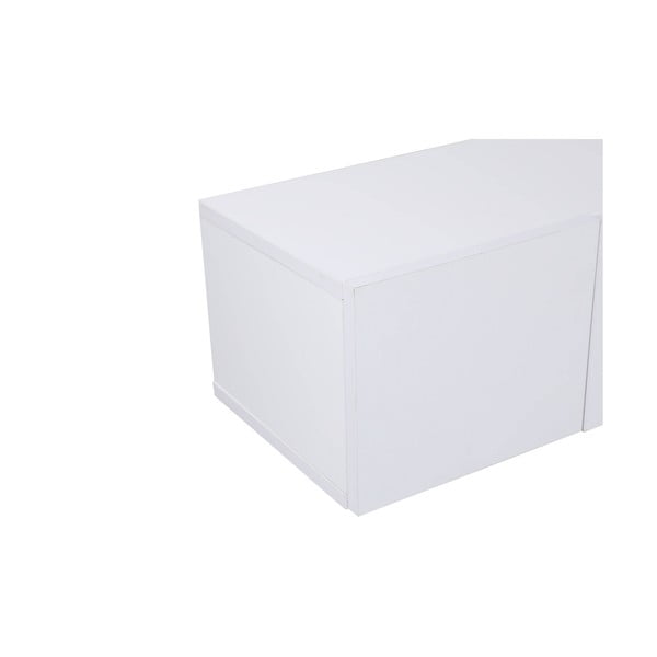 Mobile TV bianco 180x30x25 cm Wagna - Kalune Design-image-3