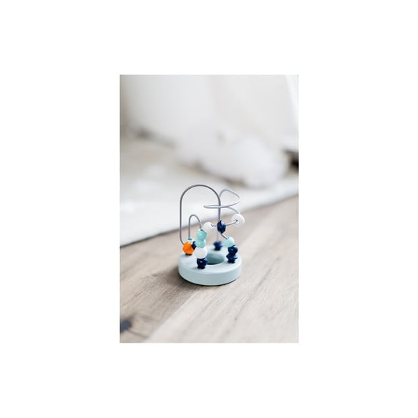 Labirinto motorio con perline di legno Mandarine - Kindsgut-image-4