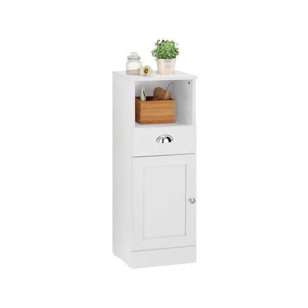 Mobile da bagno bianco , 32 x 90 cm Kira - Støraa-image-1