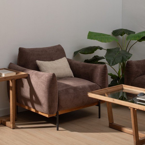 Poltrona marrone Marron - Ixia-image-4