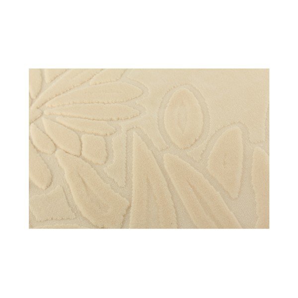 Tappetino da bagno crema in velluto di cotone 100% Tappetino, 90 x 150 cm - Foutastic-image-1