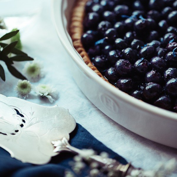 Tortiera rotonda Patisserie avorio, 1,5 l - Emile Henry-image-2