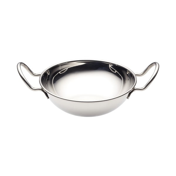 Nerezová servírovací miska Kitchen Craft Indian, ⌀ 15 cm