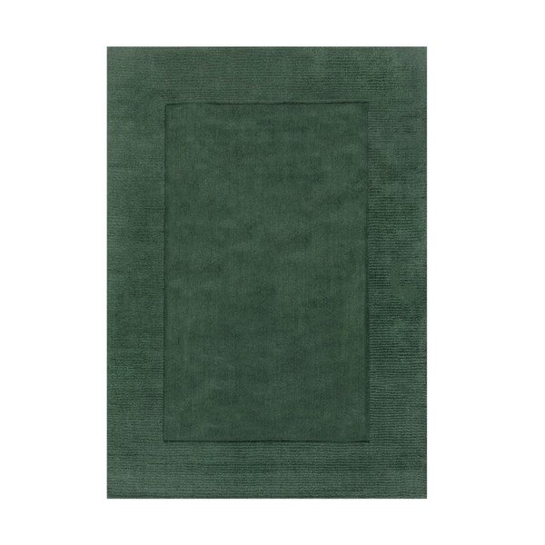 Tappeto in lana verde scuro 120x170 cm Siena - Flair Rugs