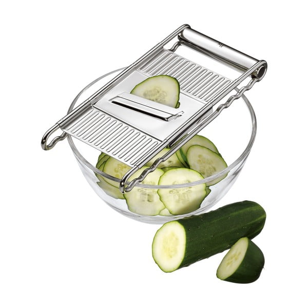 Grattugia in acciaio inox con 4 superfici intercambiabili Cromargan® Gourmet - WMF-image-3