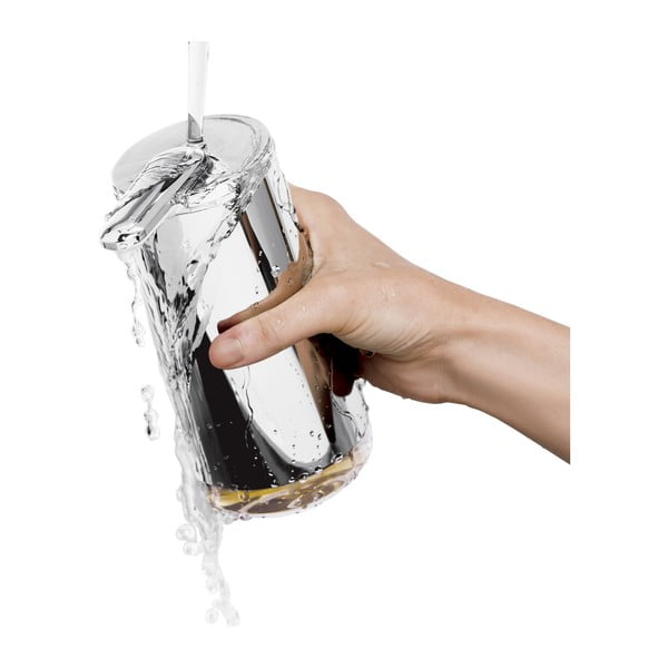 Distributore automatico di sapone in acciaio argentato 266 ml - simplehuman-image-3