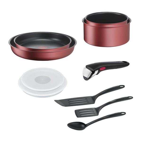 Set di pentole in alluminio 10 pezzi INGENIO Daily Chef L3989502 - Tefal-image-2