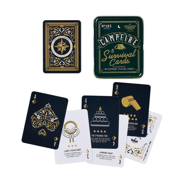 Gioco di carte Survival Cards - Gentlemen's Hardware